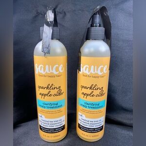 Set of 2 - Sauce Sparkling Apple Cider Clarifying Scalp Treatment - Unopened